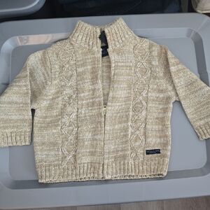 Kenneth Cole Reaction Cream Knit Sweater